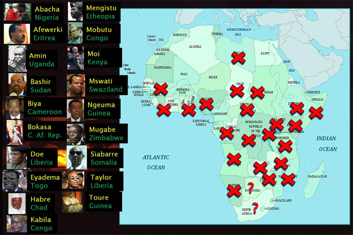 Failed African Countries